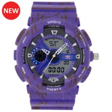 Umbro-042-1 Purple Camouflaged Rubber